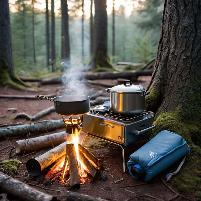 Cooking Up a Storm outdoors