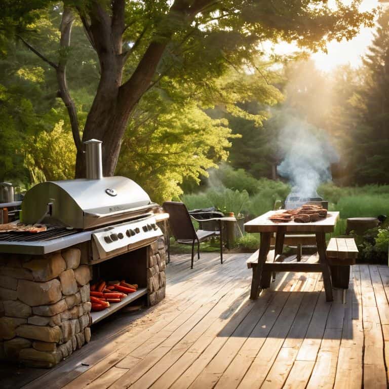 Outdoor cooking with Flames and Flavors