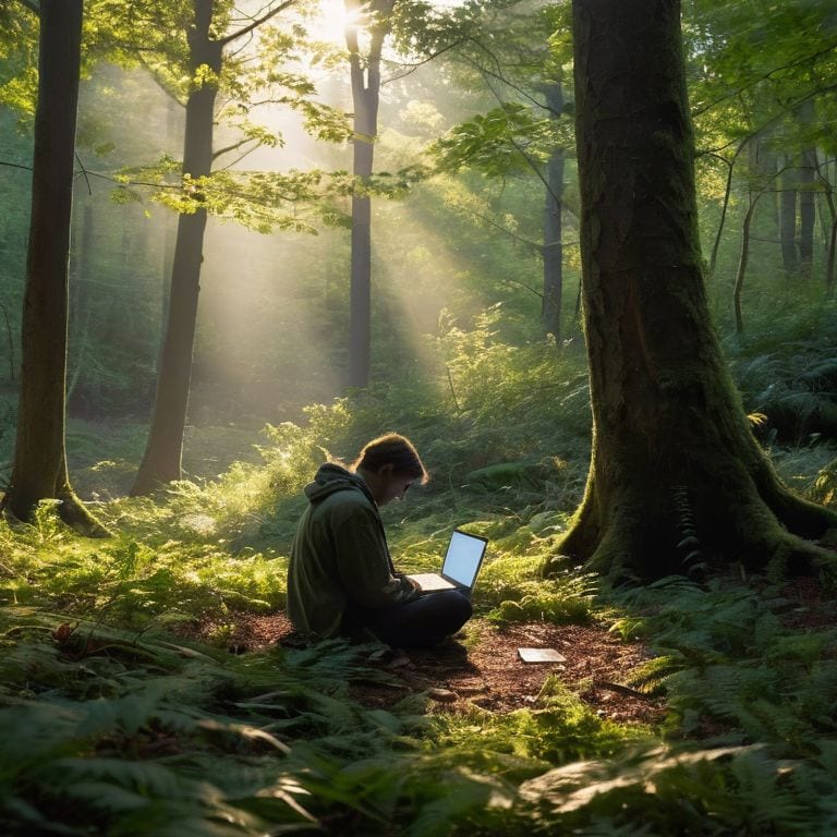 a guide to disconnecting from technology