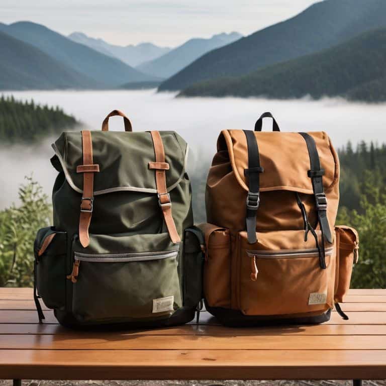 Internal frame vs external frame backpacks