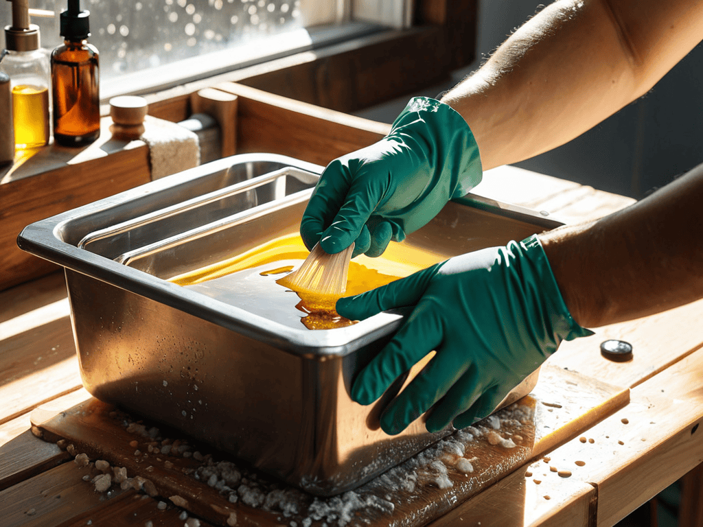 a guide to making handmade soap