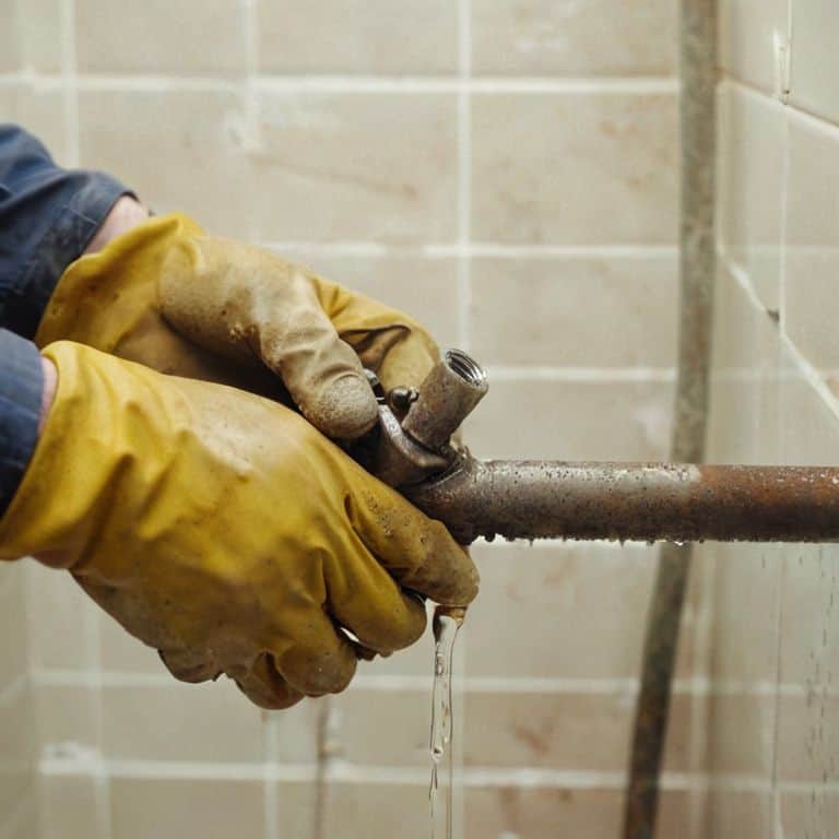 How to fix a leaky pipe