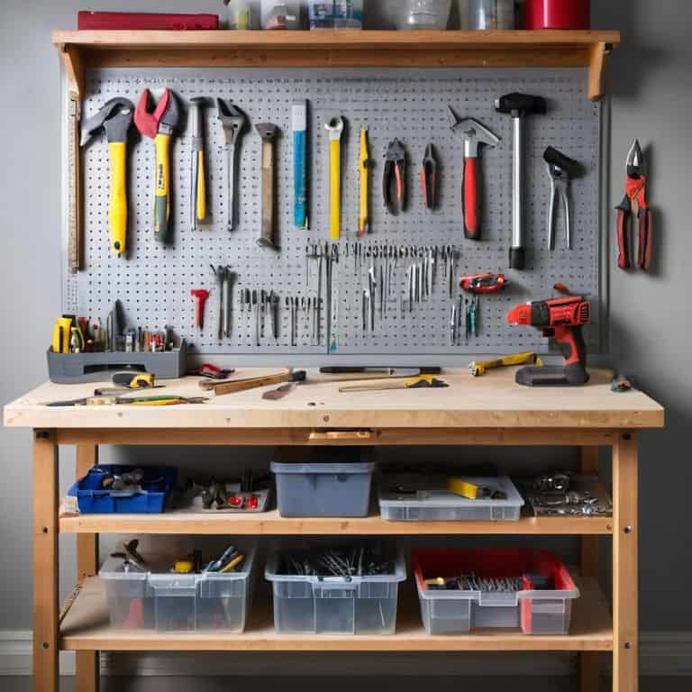 How to organize tools on workbench