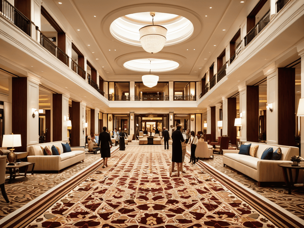First Impressions Design luxury hotel lobby