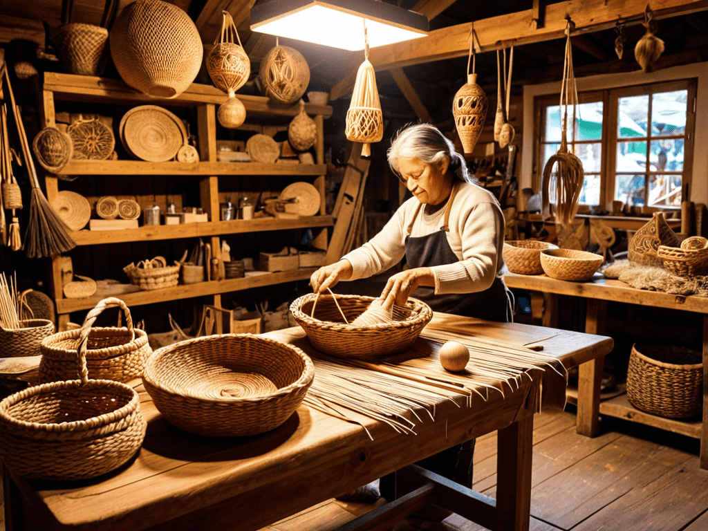 Discovering Handicrafts traditional crafts