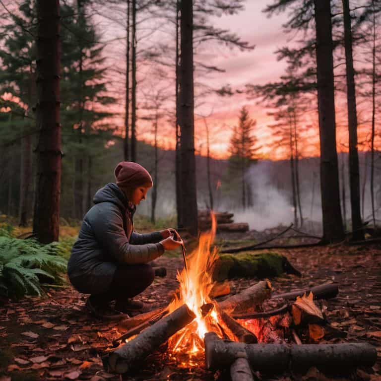 Safely Building Campfires Outdoors