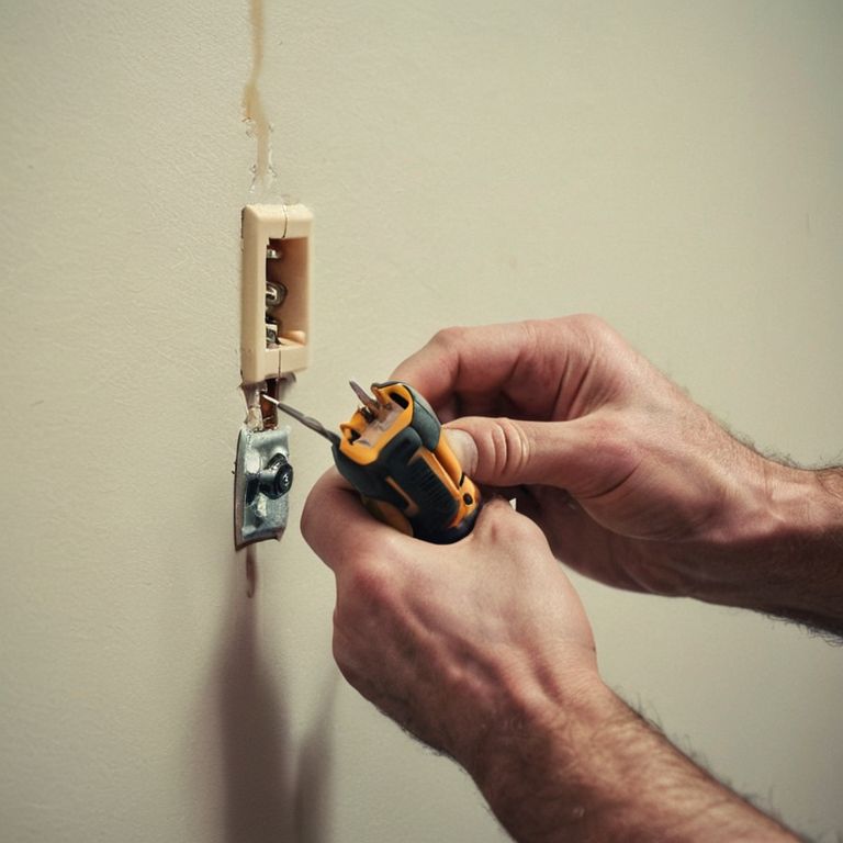How to safely replace a wall outlet