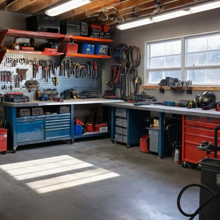 Welding space garage setup guide