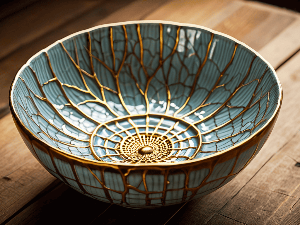 Embracing Kintsugi Philosophy in art