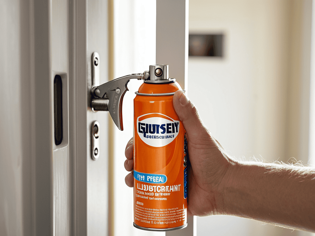 Fixing Squeaky Door Hinge