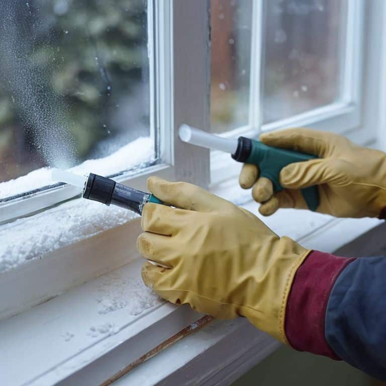 Sealing windows and doors for winter