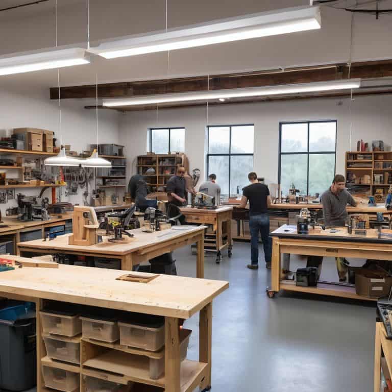 Setting up a makerspace workshop