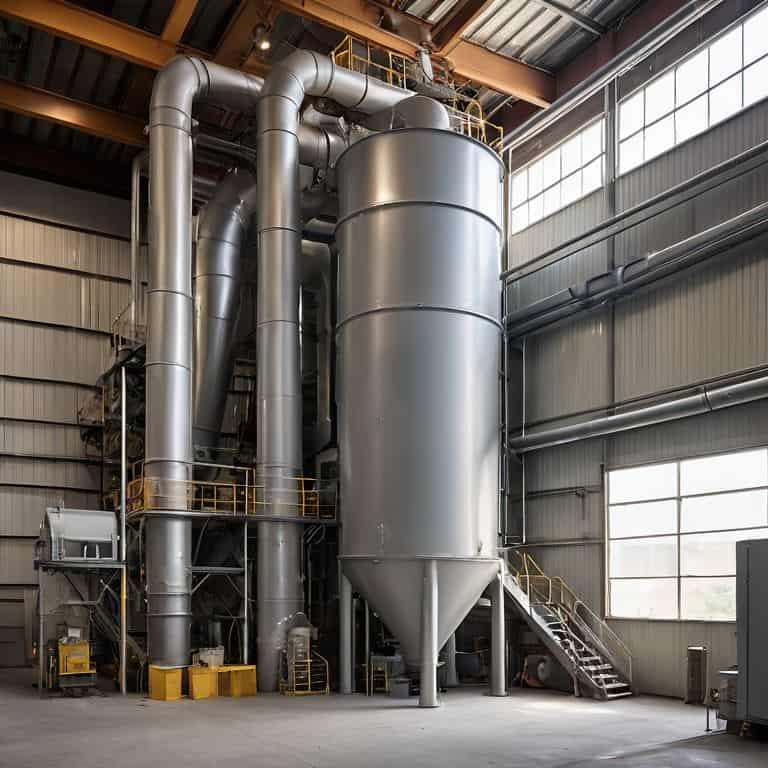 Cyclone dust collector system