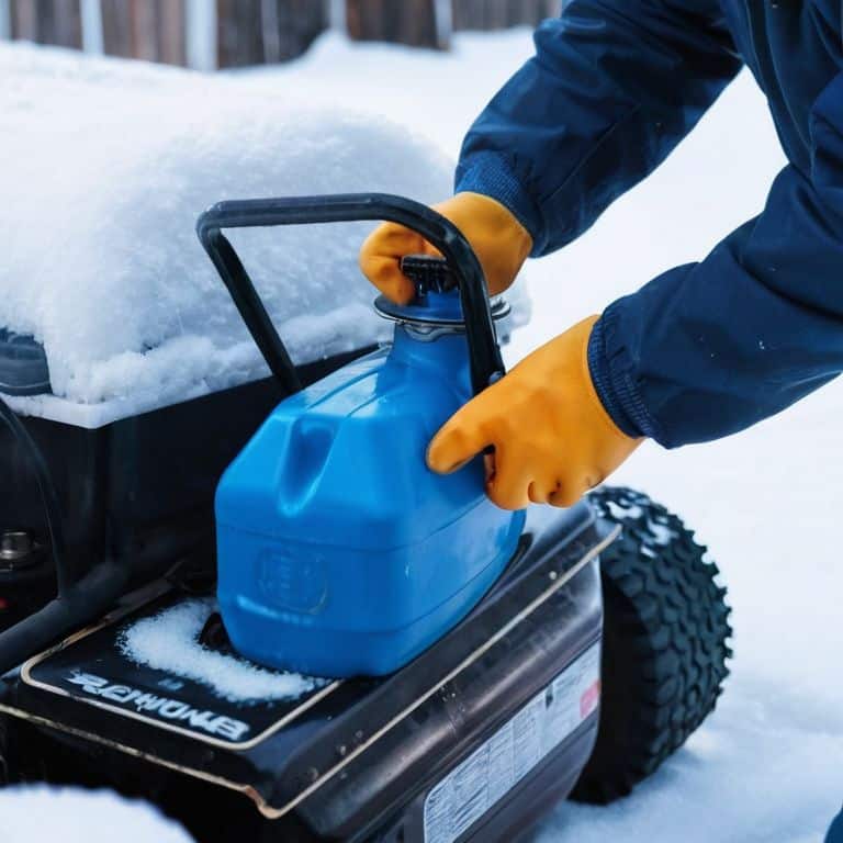 Winter small engine maintenance tips