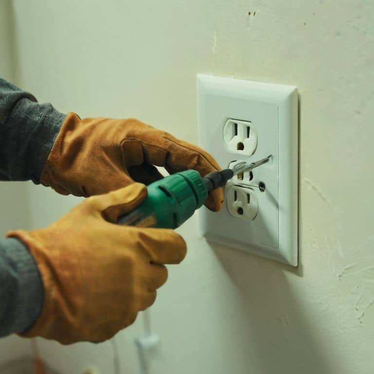 Replacing wall outlet safely