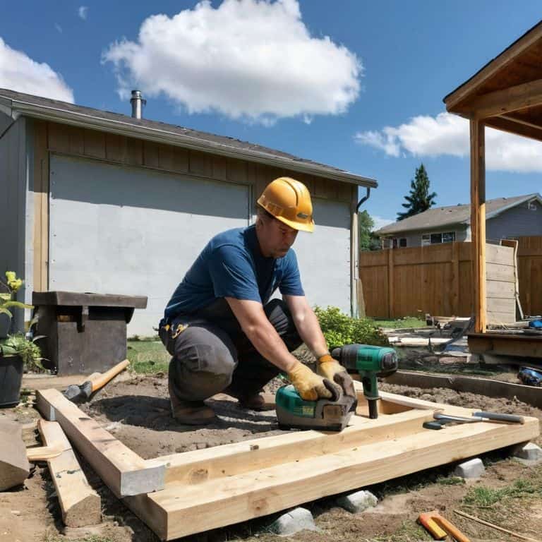 How to build a shed foundation
