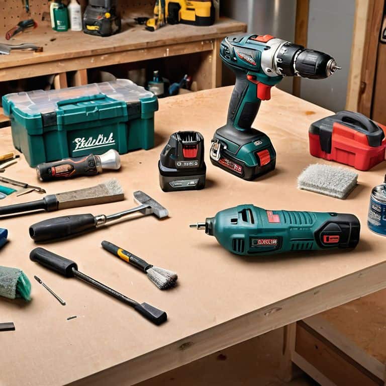 how to clean and lubricate power tools