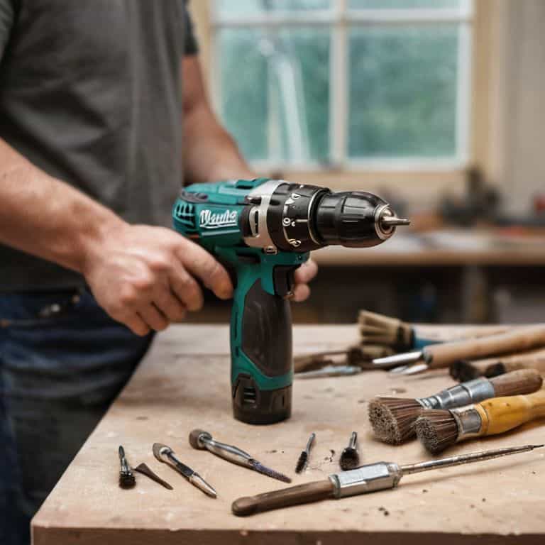 Replacing drill brushes step guide