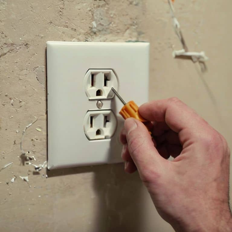 How to safely replace a wall outlet