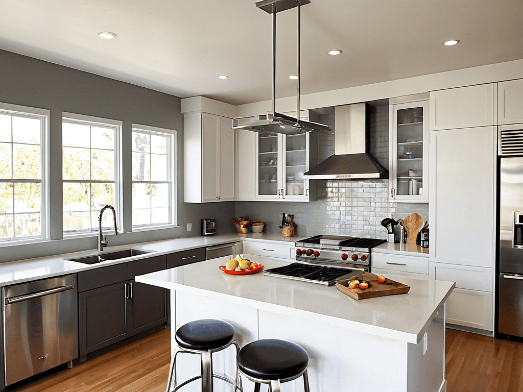 Kitchen Triangle Workflow design concept