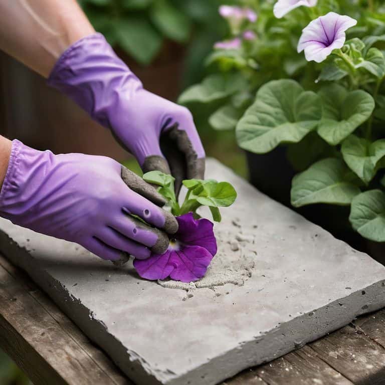 Concrete stepping stones guide