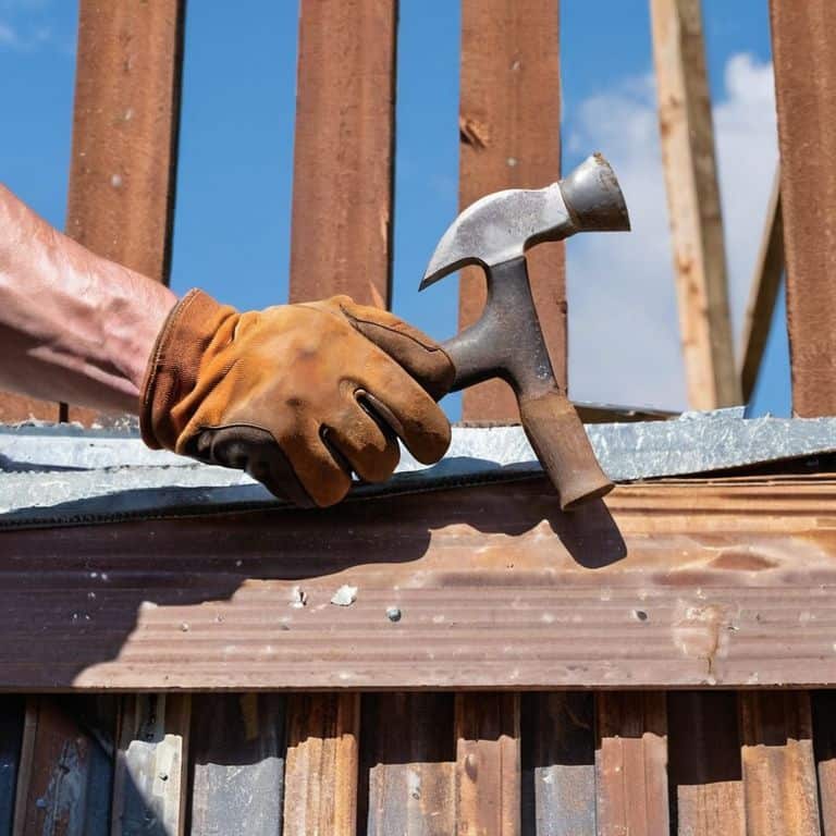 How to install roofing on shed