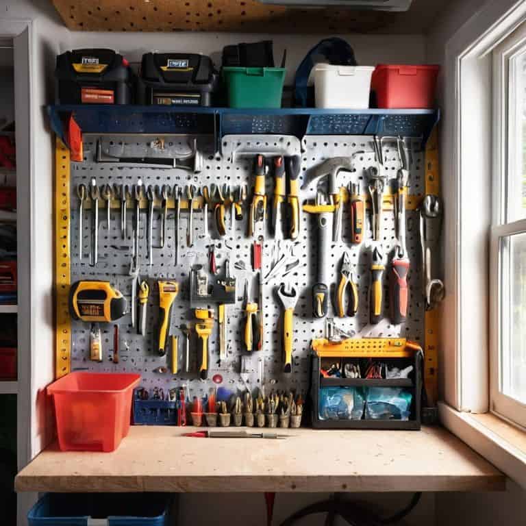 Pegboard Perfection organization tips