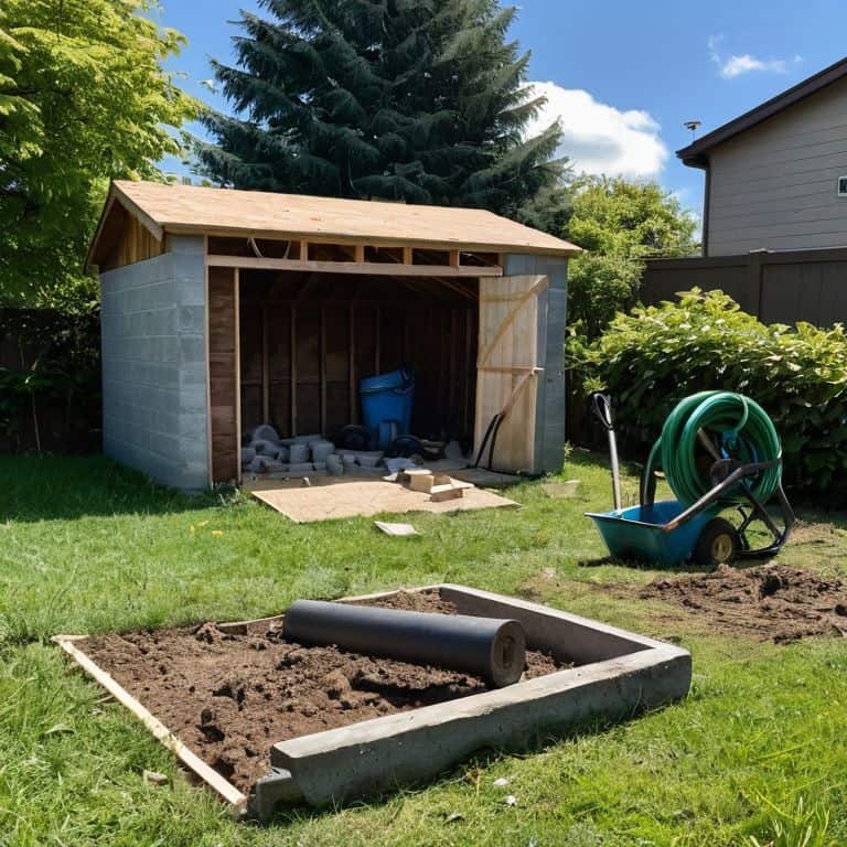 how to build a shed foundation
