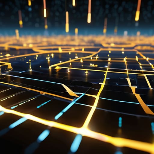 Autonomous Agent Swarm Orchestration concept.