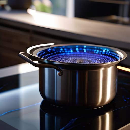 Induction Cooktop Electromagnetic Field (EMF) metrics.