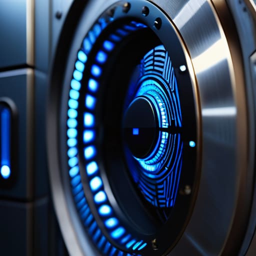 Biometric Access Enclave Vaults with iron gates.