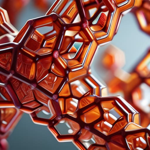 Polymorphic Polymer Crystallization changing shape.