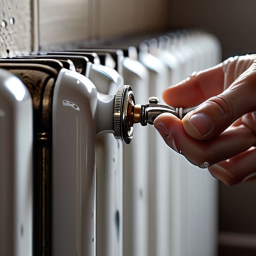 How to bleed a radiator and refill the system.